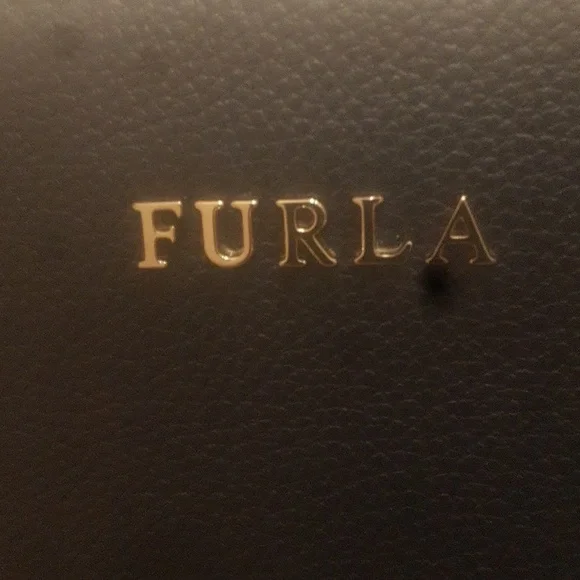 Furla navy satchel - Picture 2 of 4